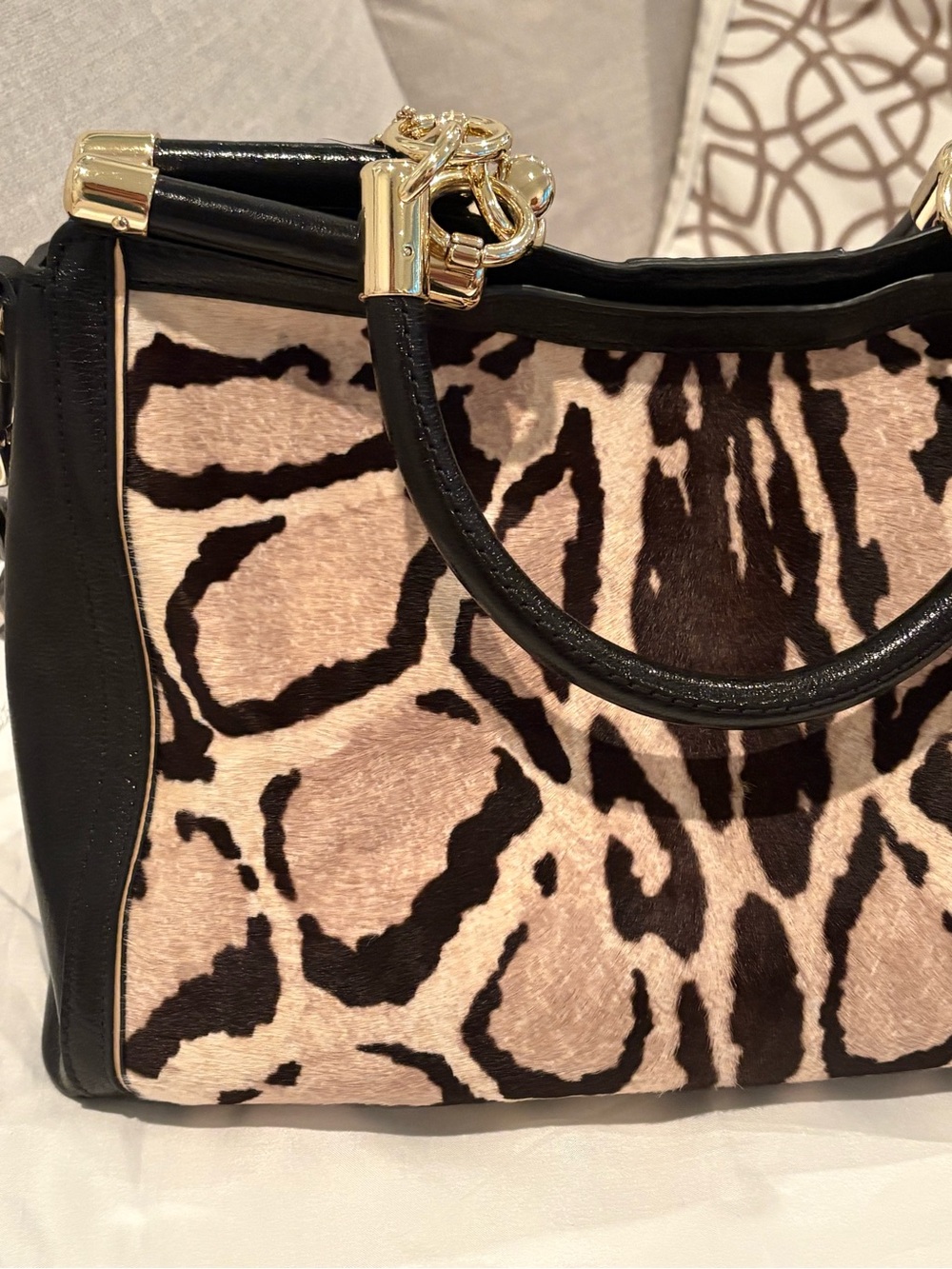 RARE NWT COACH Madison Printed Haircalf Carrie 21285 - Picture 6 of 9